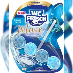WC FRISCH DeLuxe Royal Orchid WC Reiniger und WC-Duftspüler 1 Stück Badreiniger