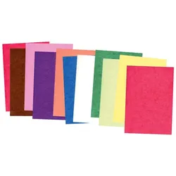 buttinette Transparentpapier, bunt, A4, 20 Blatt