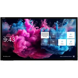 Avocor AVH-7520 Interaktives Whiteboard 190,5 cm (75") 3840 x 2160 Pixel Touchscreen Gebürsteter Stahl