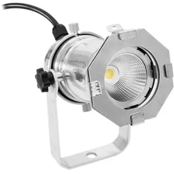 Eurolite LED PAR-16 3CT sil (10 W, LED), Scheinwerfer, Silber