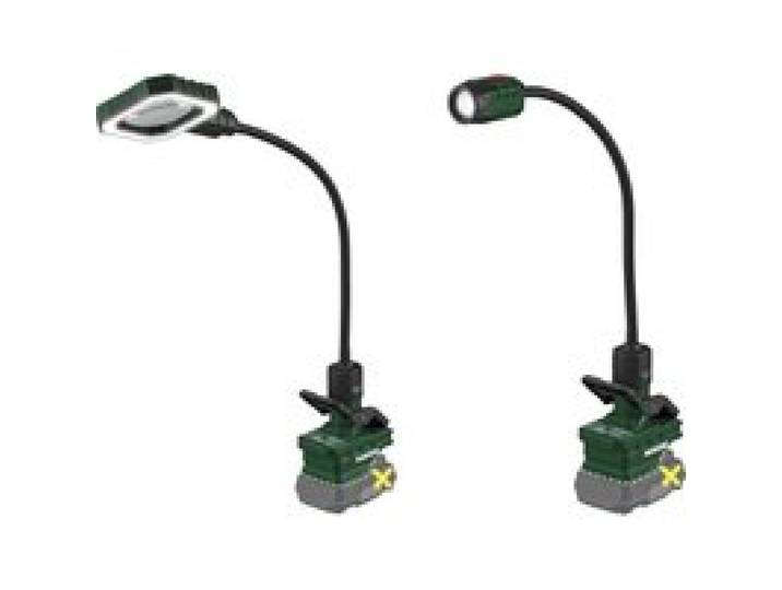 PARKSIDE® Loupe LED à col de cygne 20 V PLSLA 20-Li A1 ou projecteur PLSSA 20-Li A1 - sans batterie - sans chargeur