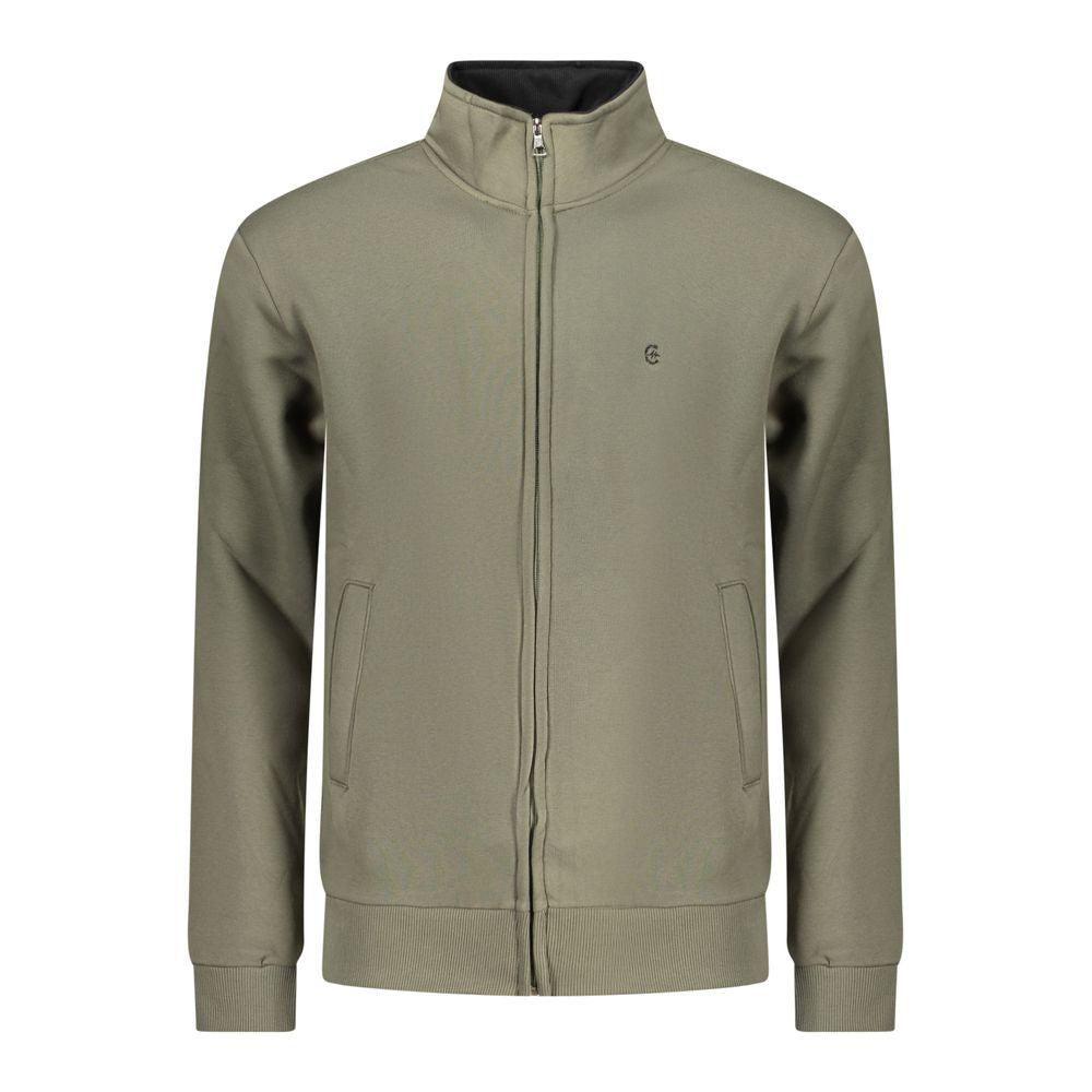 Coveri Moving Groene Katoenen Heren Sweatshirt