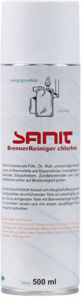 Sanit Brennerreiniger 3198 500 ml, Dose, chlorfrei
