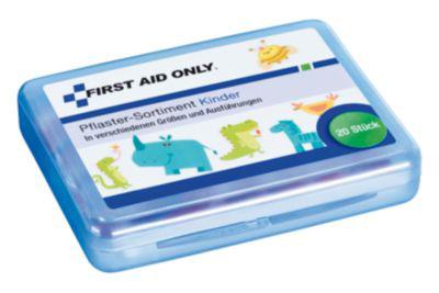 Pflastersortiment First Aid Only, 20-teilig, für Kinder, in wiederverschließbarer Box