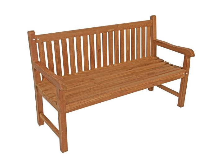 Lesli Bank teak rechte rug 150 cm
