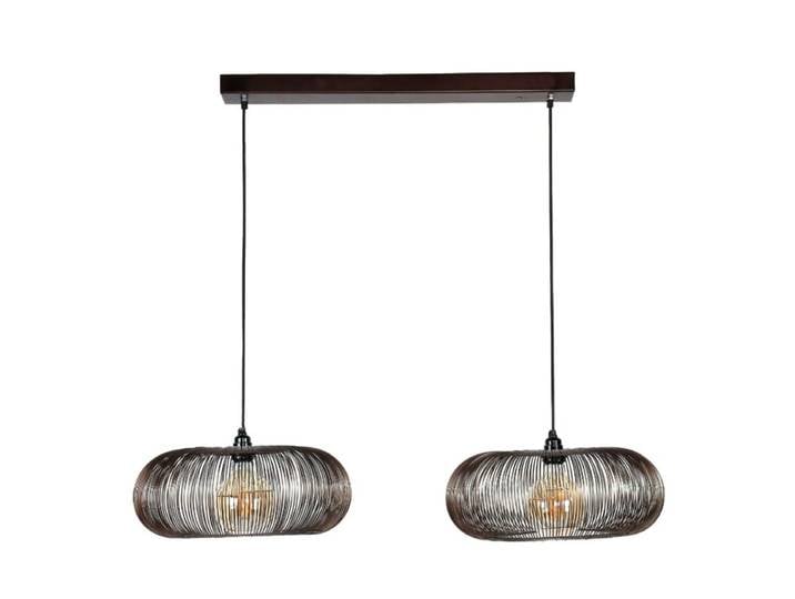 Liadomo Pendelleuchte Kenai, Nickel, für Esstische, tolles Lichtbild - 2 (zwei) Industrial, Skandinavisch, Vintage
