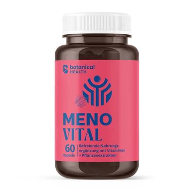 Meno Vital Rhabarber Rotklee Traubenkern Vit.Kaps. 60 St Kapseln