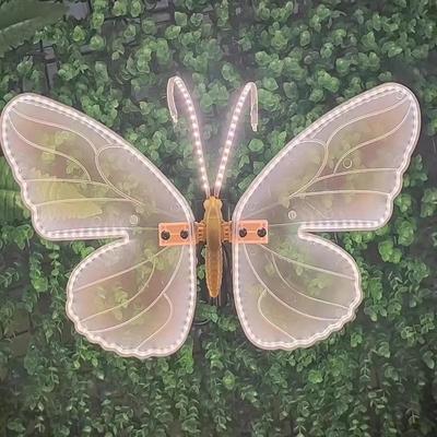 Inspired Finds 12V LED Butterfly Lights Outdoor Dynamic & Static Decorative String For Festivals, Parties, And Home Decor dynamic