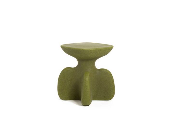MAGIS table basse ou tabouret pour l'extérieur ARCHEO TV690 (Nature verte - Polyéthylène)