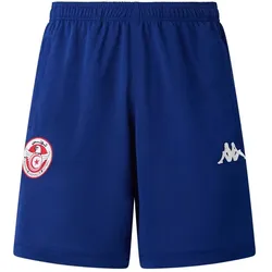 Kappa, Herren, Sporthose, Short Third Tunisie Mixiozip Pro 2023 (M), Blau
