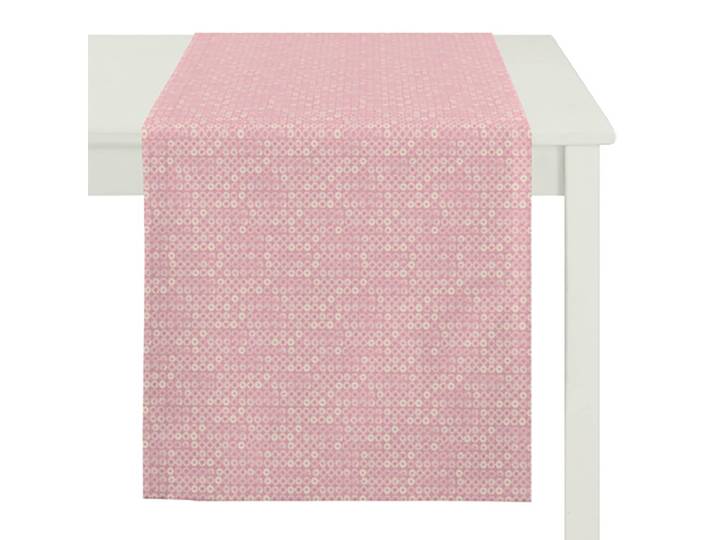 Tischläufer Casino 48 x 140cm Pink/Rosa