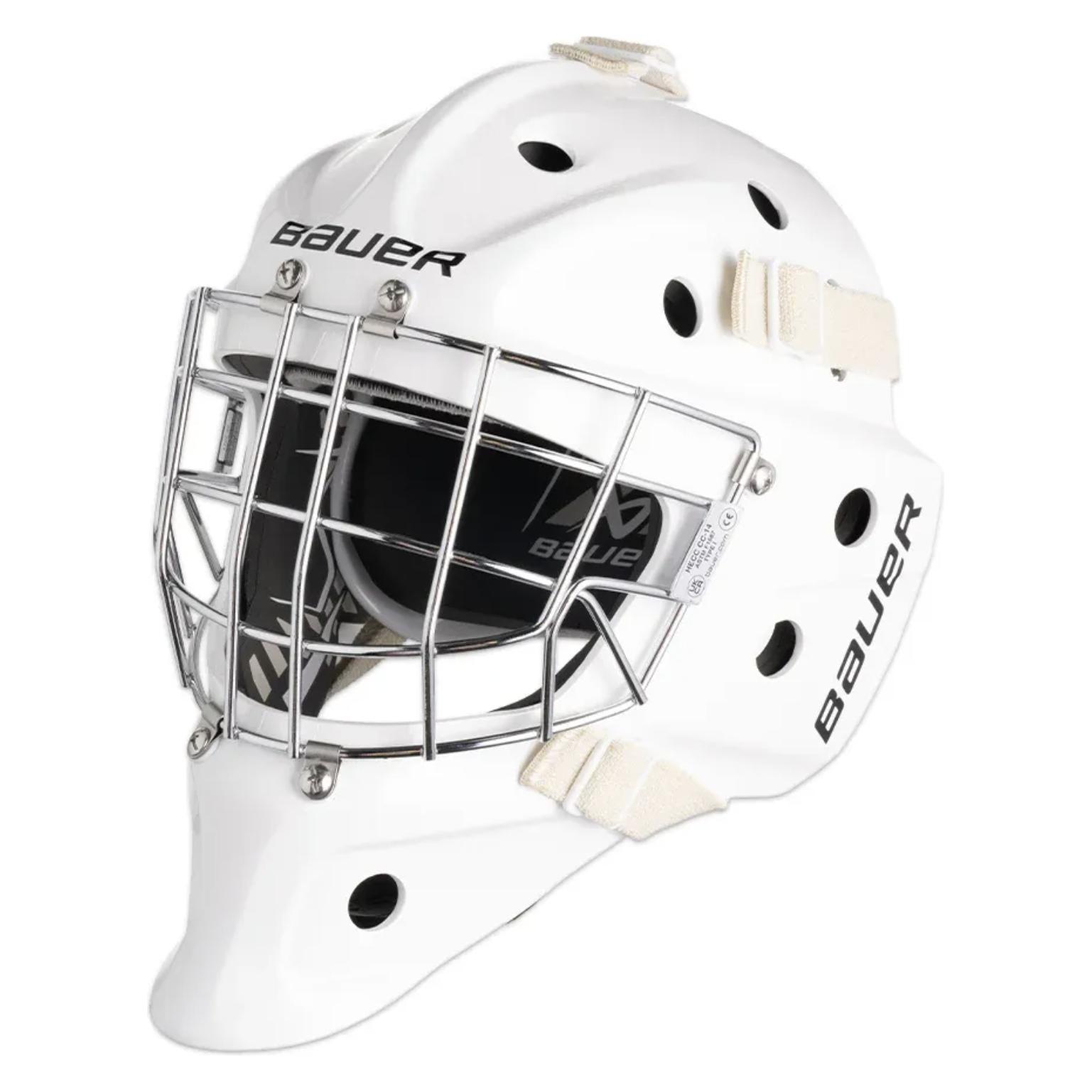 Bauer Profile 930 SR Torwartmaske (Weiss, M/L) (ml) (Bauer)