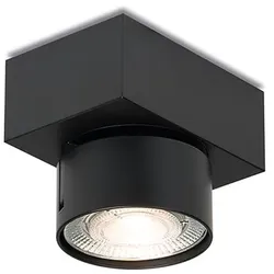 LED-Deckenaufbauleuchte Wittenberg 4.0 Mawa Design schwarz matt, Designer Jan Dinnebier, 11x9.4x7.7 cm