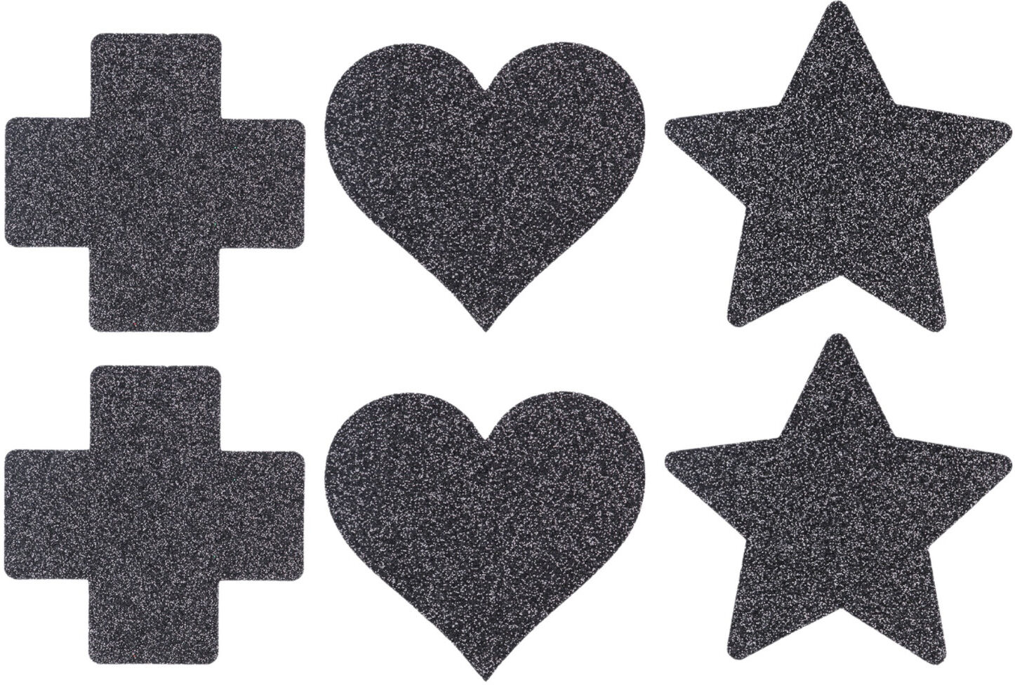 Le Désir - nipple sticker set - 3 pairs (black)