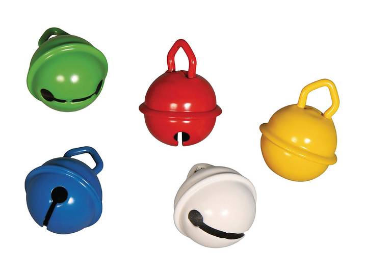 Rayher Metallglöckchen Bunt ⌀ 19 mm 5 Stück