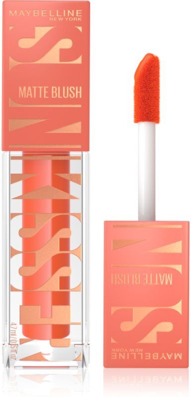 MAYBELLINE NEW YORK Sunkisser Matte liquid blusher with matt effect shade 34 Peachy Quench 4.7 ml