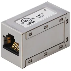 EFB-Elektronik CAT 6 Kupplung RJ45 Modularkupplung (RJ45 Verbinder geschirmt)