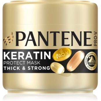 Pantene Pro-V Thick&Strong máscara intensiva para cabelo com queratina 300 ml. Pro-V Thick&Strong