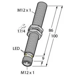 Turck Sensor BI4U-M12- #1634917