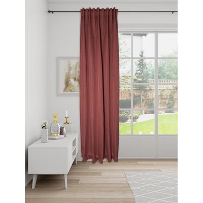 Vorhang HOMING "Galdin" Gr. 1, braun, B:140cm H:245cm, Polyester, Gardinen, Fertigschal