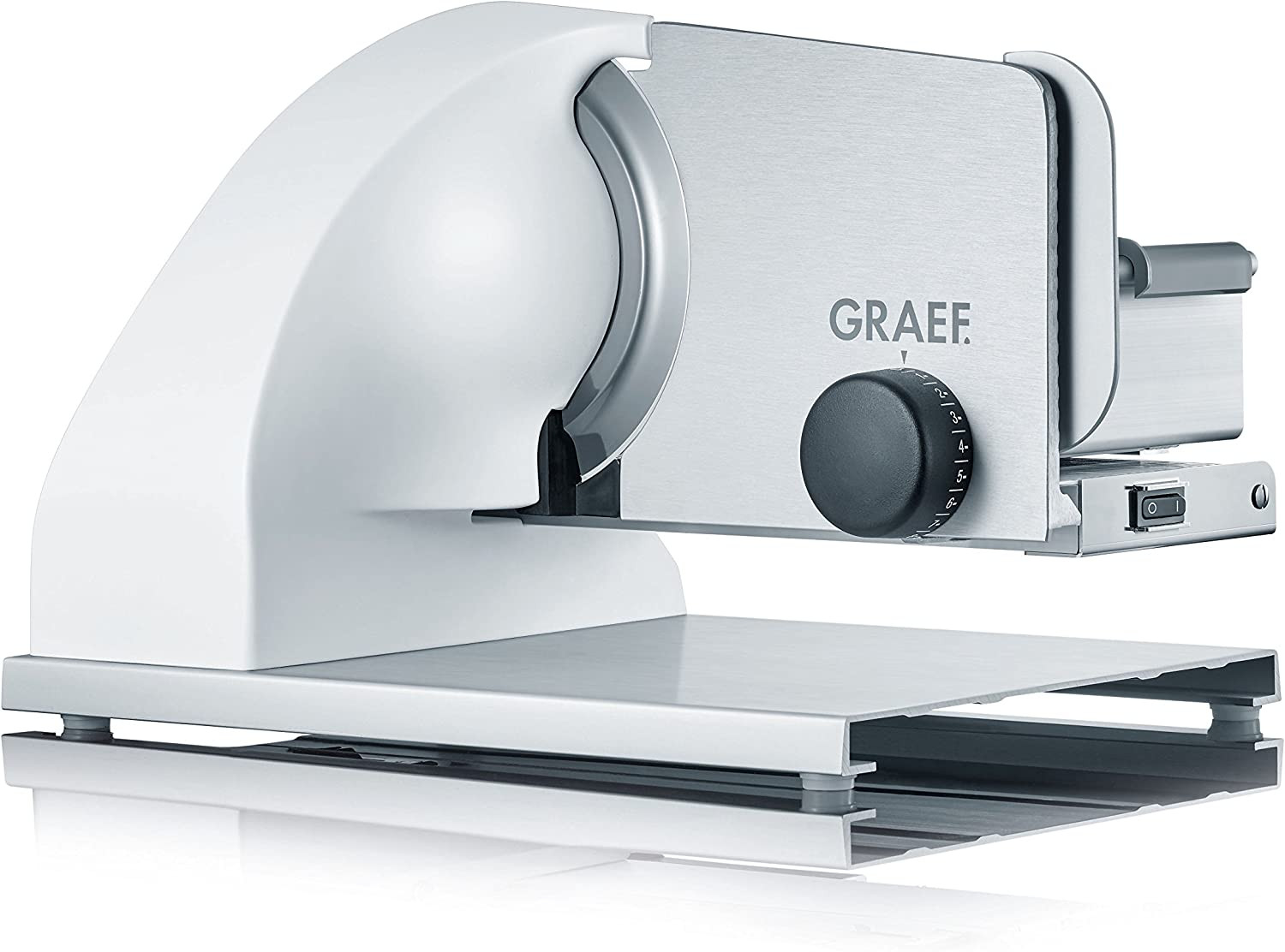Graef SKS901EU Elektrische Kruidenmolen, Wit, Roestvrij staal en Aluminium, 185 W