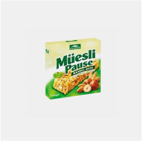 SCHNEEKOPPE BARRA DE MUESLI C/ NOZES E AMENDOAS 8x25g
