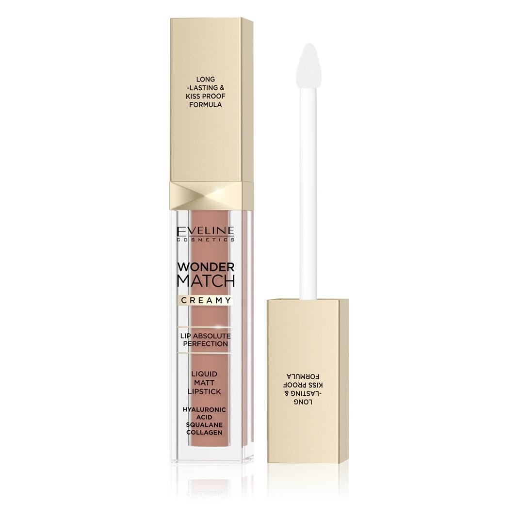 Eveline Wonder Match Matte Liquid Lipstick 11 - 6.8ml (Milky Nude) (47655155)