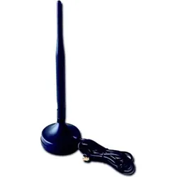 Busch-Jaeger 2CKA006200A0066. Kabellänge: 1,5 m, Kompatible Produkte: Busch-free@home, Produktfarbe: Schwarz, Netzwerkantenne