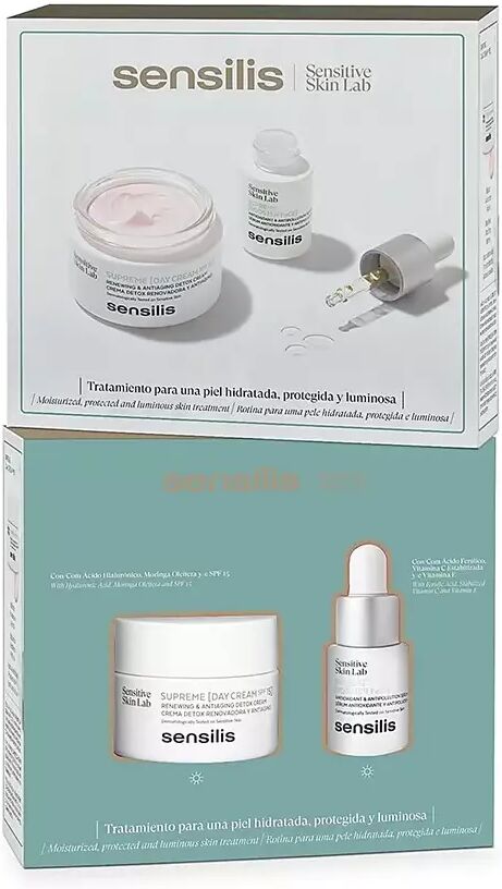 Sensilis Supreme Day Cream SPF 15 Case 2 Pieces