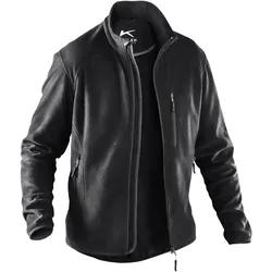 Fleecejacke "1242" WEATHER - M - schwarz
