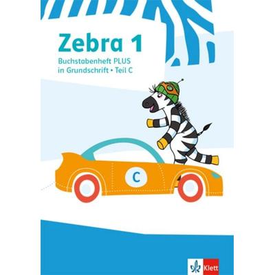 Zebra 1. Buchstabenheft Plus in Grundschrift Klasse 1, Geheftet von , Klett Schulbuchverlag, 978-3-12-270914-3