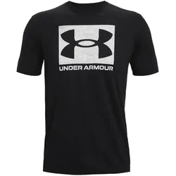 UNDER ARMOUR ABC Camouflage Boxed Logo kurzarm Trainingsshirt Herren 001 - black/black XL