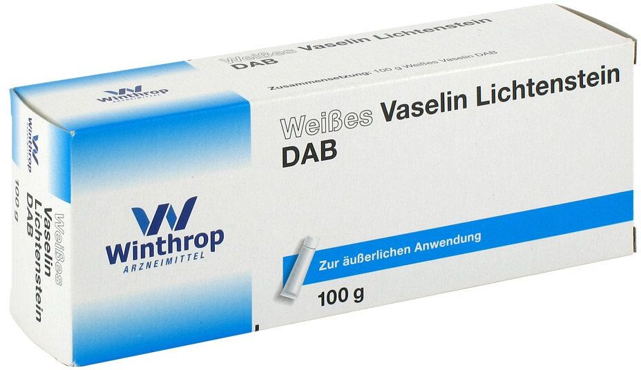 Vaseline weiss Dab 10 Lichtenstein