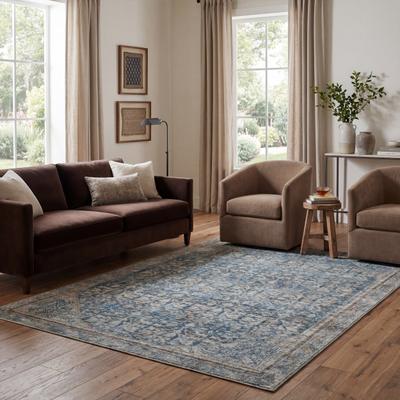 "Nuloom Thavine Vintage & Distressed Washable Rug - 2'10"" x 8' Runner"