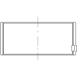 Pleuellagersatz MAHLE 043 PS 18500 220