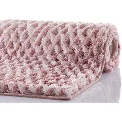 Kleine Wolke Badteppich Cory Old Rose 60x100 cm