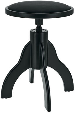 K&M 13850 Piano stool matt finish Schwarz matt