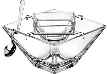 Majestic Gifts Inc. Caviar Serving Dish Set