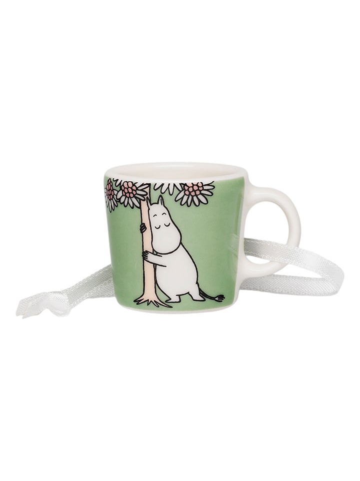 Moomin Mini-Tasse "Loving Care'' in Grün/ Weiß - 12 ml - onesize