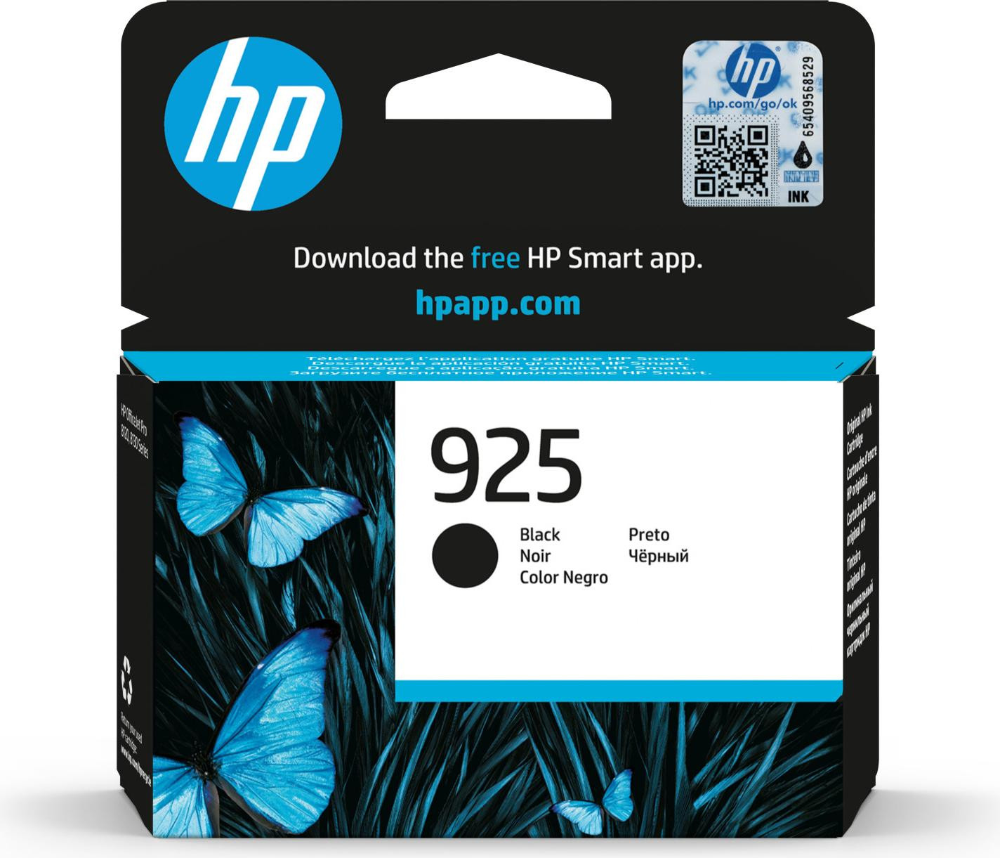 HP 925 zwarte inktpatroon