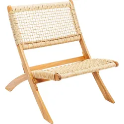 KARE DESIGN Klappsessel Copacabana 84123 Holz Beige Natur