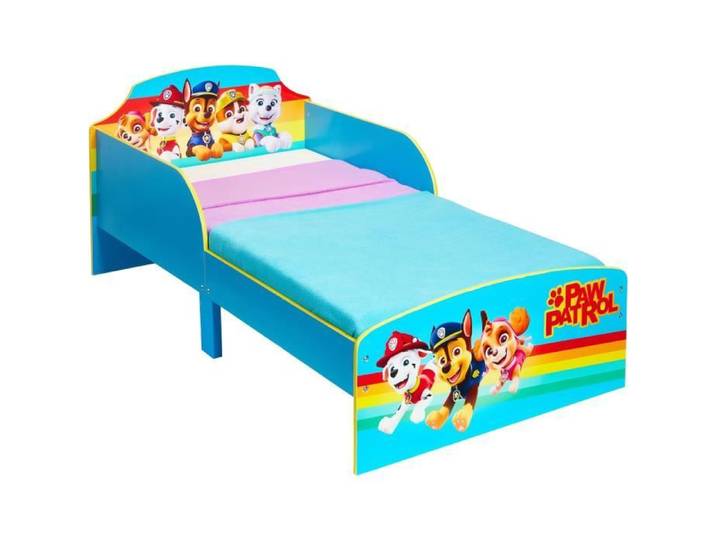 LA PAT PATROUILLE Lit pour enfants avec espace de rangement sous le lit
