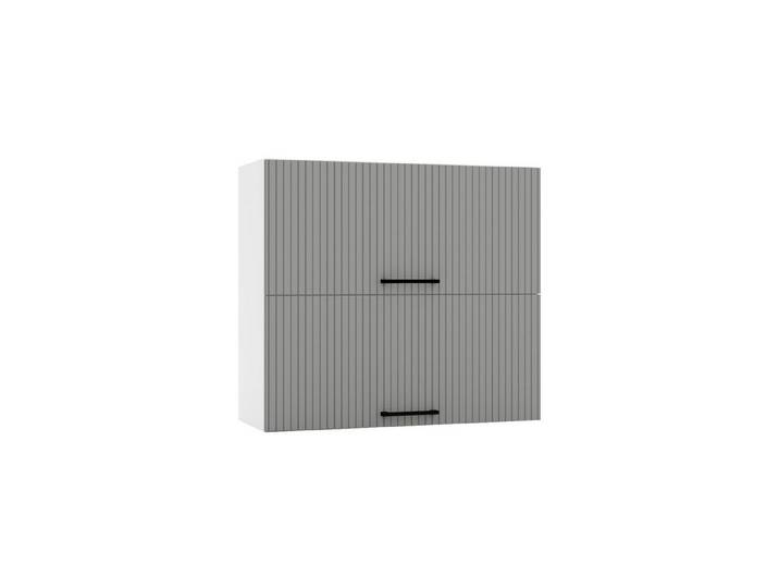 ROYAL24_MARKT Hängeschrank W80GRF/2 - KENDRO - Funktionales Design Konzept (Küchen Hängeschrank, 1-St., Premium - KENDRO) Top Stoffe - Exklusiv - Hochwertig