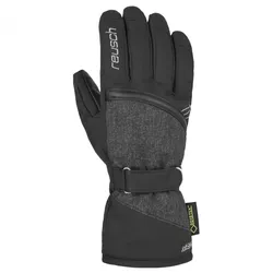 REUSCH Damen Skihandschuhe Alexa GTX® black melange/silver - 6,5