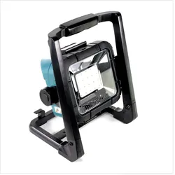 Makita, Arbeitsleuchte, DEADML / DML 805 LED Baustrahler 14,4 - 18 Volt / 230 Volt + 1x 3Ah Li-Ion Akku (750 lm)