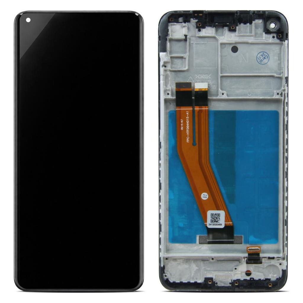 OEM Display für Samsung Galaxy M11 LCD + Rahmen Bildschirm Touch Ersatz (Display, Samsung Galaxy M11) (69305145)