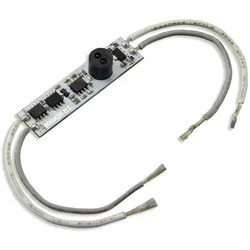 ISOLED LED Mini PWM-Controller mit Wisch-Sensor für Profile, Zwischenstecker, 1 Kanal, 12-24V DC, 3A ISO-113725
