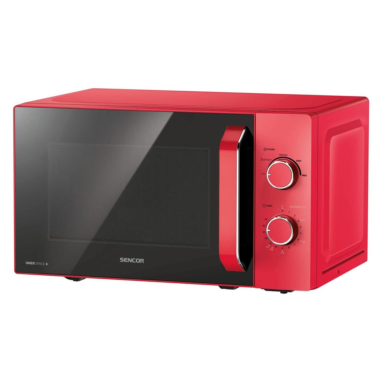 Sencor SMW 1920RD rot / Mikrowelle / 700W / 20L (20 l) (8590669337668)
