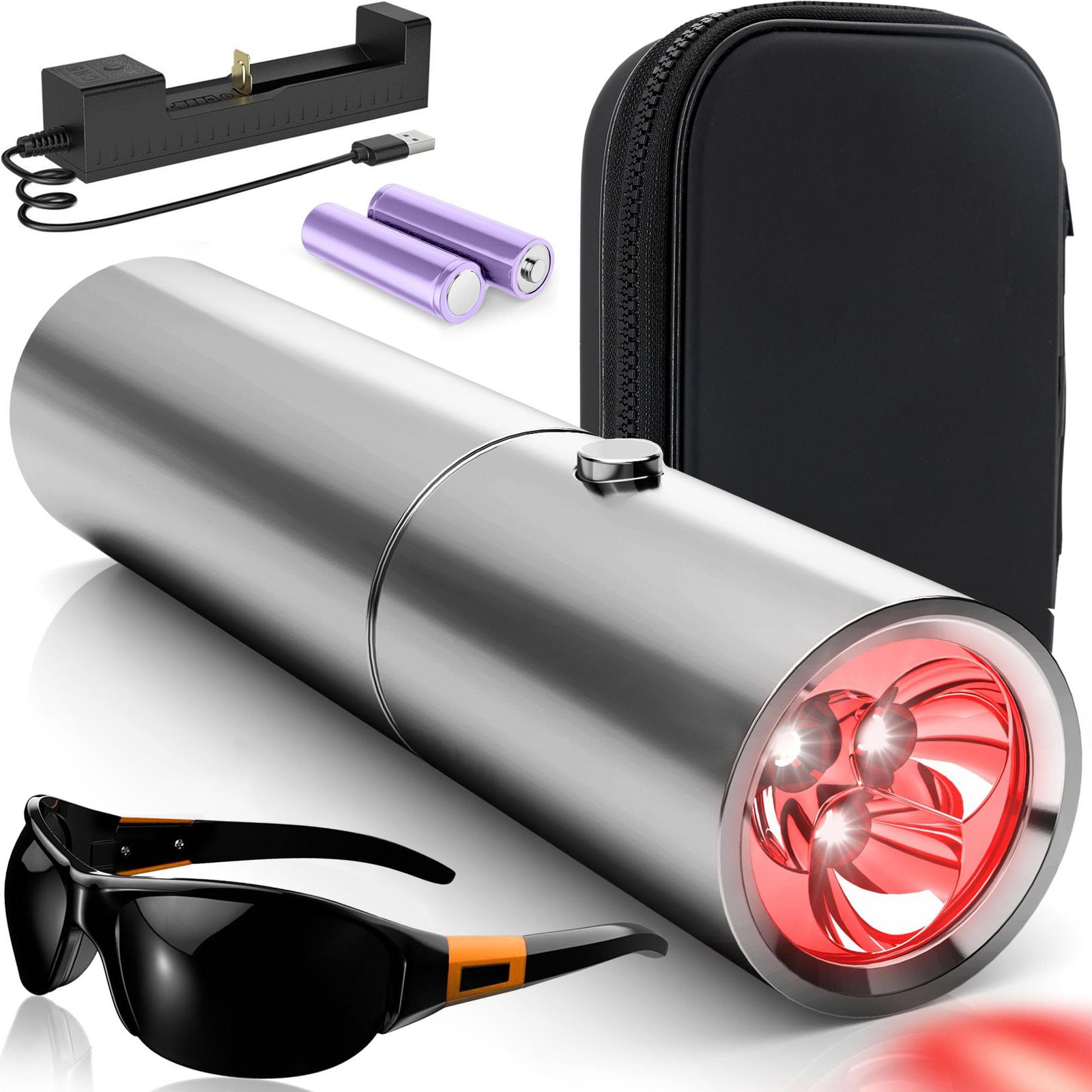 Good4You Roodlichttherapie Infraroodlamp voor pijnverlichting - Draagbaar voor spieren, gewrichten, lichaam en gezicht
