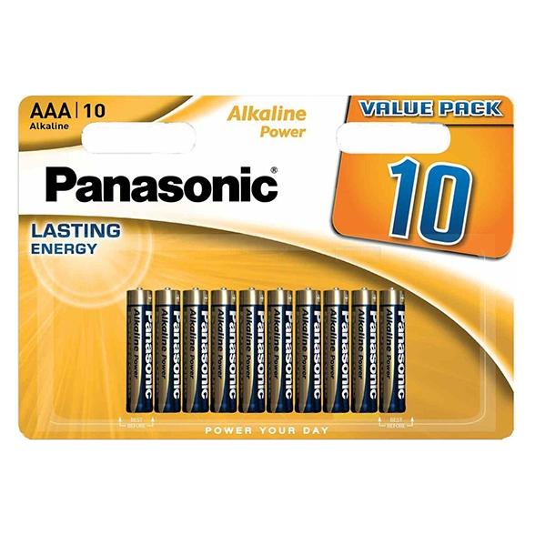 Panasonic Blister 10 Mini Stylus AAA Alkaline (10 Stk., AAA) (30010192)